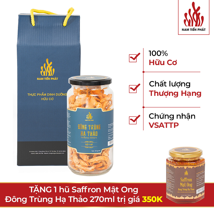 Đông trùng hạ thảo sợi vip 50g